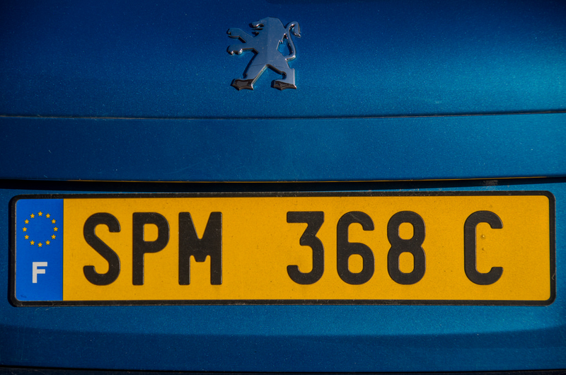 “Saint-Pierre et Miquelon has its own French license plate”